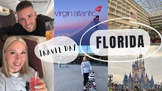 FLORIDA PRE amp TRAVEL DAY  VIRGIN ATLANTIC UPPER CLASS  HEATHROW  VIRGIN CLUBHOUSE  MAGIC KINGDOM [upl. by Zerelda106]