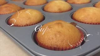 How to make easy cupcake at home [upl. by Pembrook]