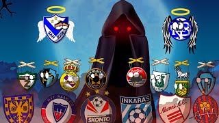 Clubes Extintos Mundo COM GRANDES FEITOS [upl. by Narut708]