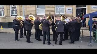 Skelmersdale Prize Band  Abide with me  Brighouse March and Hymn contest [upl. by Aonian]