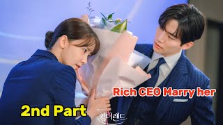 PART  2 💖Billionaire CEO Dont Know His Assistant Goon Will Become His Wife😍Korean ExplainHindi [upl. by Abbie]