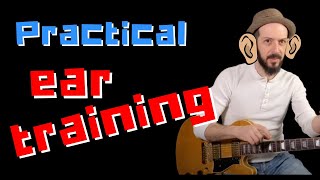 Turning 7 Chord quotArpeggiosquot to Jazz Phrases  Practical Ear Training  Jazz Guitar Lessons Daily 42 [upl. by Breena]