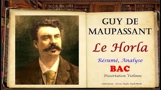 Guy de Maupassant Le Horla  Résumé Analyse Livre audio [upl. by Kliber]