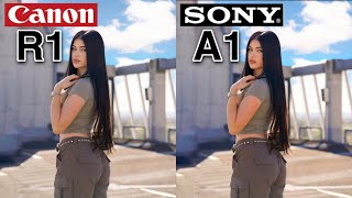 Canon EOS R1 vs Sony Alpha 1 Portrait Mode Autofocus Camera Test Comparison [upl. by Mcclenaghan962]