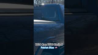 2024 Ram 2500 Limited in Patriot Blue truck diesel shorts [upl. by Lundberg]