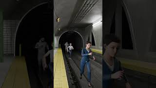 Subway vs People Part 198 beamngdrive skibiditoilet [upl. by Innad]