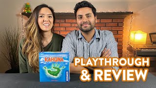 Kahuna Board Game  Playthrough amp Review [upl. by Couhp322]