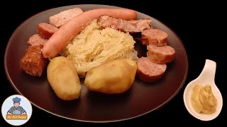 Choucroute Alsacienne  Recette Délicieuse à Essayer [upl. by Ruperta]