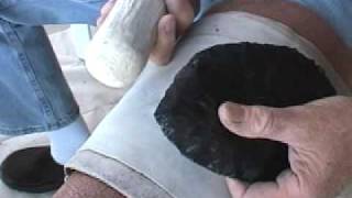 Flintknapping  Beginners Part 3 [upl. by Klug]