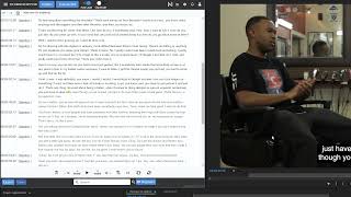 Transcriptive Rough Cutter 30  Creating Captions amp Subtitles [upl. by Payne750]