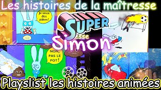 playlist lectures animées des histoires de simon le lapin [upl. by Robinet341]