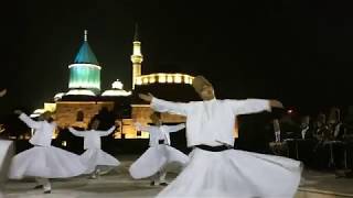 Whirling Dervish sema dance at the Konya Mevlana Museum in Turkey [upl. by Ivana185]