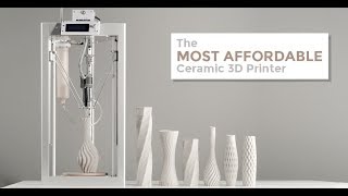 Cerambot The Most Affordable Ceramic 3D Printer [upl. by Gilles]