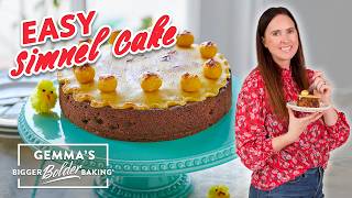 Easy Easter Cake Recipe Simnel Cake [upl. by Sydel]