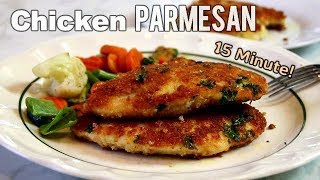 Chicken Parmesan in 15 Minutes [upl. by Irrac]