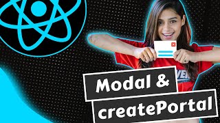 8 Modal Component using createPortal amp useRef  React Machine coding interview question in Hindi [upl. by Notsuh509]