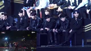 IDOLS REACTION TO BTS IDOL MAMA 2018 [upl. by Ahsiuqram]