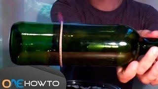 How to Cut Glass Bottles with a String and Fire [upl. by Eytak182]