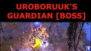 UROBORUUKS GUARDIAN BOSS FIGHT  WITCH HUNTER VETERAN  NO CHEATING [upl. by Gaige448]