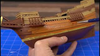 Beached Mayflower Ship Diorama Modiling [upl. by Akem292]