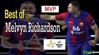 Best of Melvyn Richardson Handball Final 4 EHF Champions league 2024 [upl. by Ahsiuqel388]