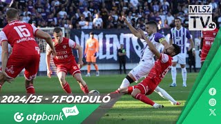 Újpest FC  DVTK  00  00  OTP Bank Liga  7 forduló  MLSZTV [upl. by Antoinetta566]