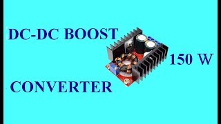 DCDC Boost  StepUp Converter [upl. by Carew456]