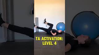 Transversus Abdominis TA Activation Level 4 [upl. by Woolley157]