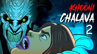 Khooni Chhalava Part 2 Horror Story  Scary Pumpkin  Hindi Horror Stories  Animated Stories [upl. by Ramo]