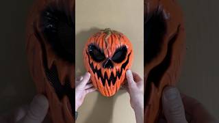 I transformed a Pumpkin Mask into VENOM diy art mask cosplay venom3 marvel halloween [upl. by Lipscomb]