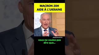 Macron 20h aide à lUkraine  Macron VS Bouleau [upl. by Arual375]