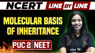 MOLECULAR BASIS OF INHERITANCE  NCERT Line By Line  Botany  PUC 2  NEET [upl. by Gabrielli55]