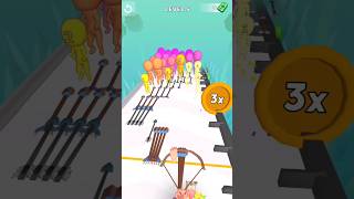 Bow Smash level  05 Arrow bow Running shortvideo youtubeshorts games shorts [upl. by Garnette]