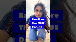 Earn more than MBBS Doctors 👩‍⚕️ courses pg neet mbbs careeropportunities careercounseling [upl. by Nyret]