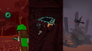 Speedrun en Minecraft Pero Sin Salir del NETHER [upl. by Cnahc]