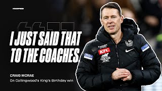 Craig McRae speaks after the Magpies 38point win on Kings Birthday 🗣️ [upl. by Okimat814]