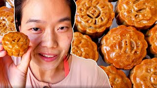 June Shows How To Make Traditional Mooncakes For MidAutumn Festival At Home  Delish [upl. by Seel]