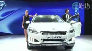 Essai Peugeot 508 RXH 20l HDI FAP Hybrid4  Francfort 2011 [upl. by Ylurt514]