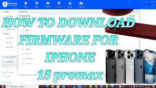 HOW TO DOWNLOAD FIRMWARE FOR IPHONE 15 PROMAX USING 3UTOOL SETUPS [upl. by Lacim641]