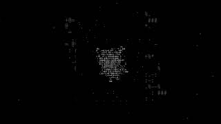 The Universe of ASCII Built with Threejs library threejs glsl graphicsprogramming gamedev [upl. by Alegnaed]