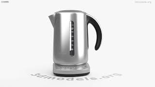 Breville Smart Kettle 3D model by 3DModelsorg [upl. by Georgeta]