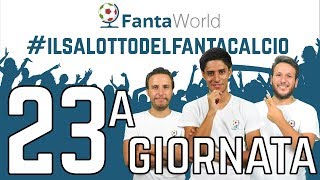 CONSIGLI FANTACALCIO 23ª GIORNATA  ILSALOTTODELFANTACALCIO [upl. by Conrad]