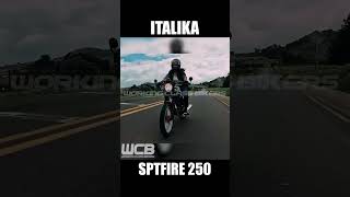 ITALIKA SPTFIRE 250 italika motos caferacer [upl. by Evelyn]