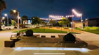 Waterfront Park Alameda CaliforniaUSA 🇺🇸 Night View In 4k Niyojit Baigar [upl. by Enovahs332]