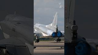 TU22M3 Bomber Taking Off with Afterburners A Powerful and Beautiful Sight shorts [upl. by Atsirhcal771]