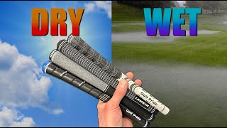 The Grips I Will NEVER Use WET vs Dry Grip Test [upl. by Namie670]