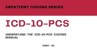 Inpatient Coding Training Series ICD10PCS  Part 01 Understand The ICD 10 PCS Code Book [upl. by Notyap]