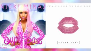 Nicki Minaj amp Ariana Grande  Super Bass amp Break Free Mashup [upl. by Etta]