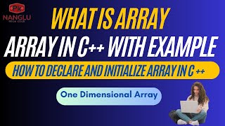 Array in c with example  Declare and Initialize Array [upl. by Ailisec727]