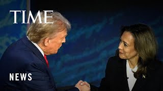 The Biggest Moments From the First Debate Between Kamala Harris and Donald Trump [upl. by Aettam972]